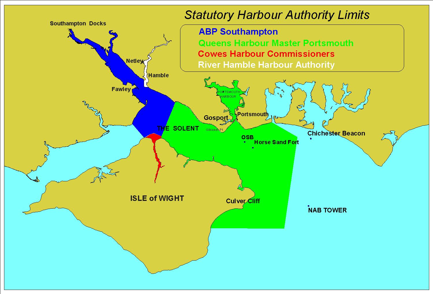 Port Maps Southampton VTS ABP Southampton